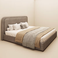 Aimee Grey Luxurious Bed