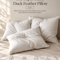 The Super fluffy Duck Feather Pillow