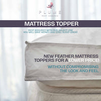 (Plume Select) Feather Mattress Topper