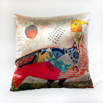 The Dodo bird velour Pillow
