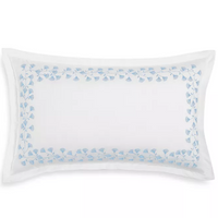 EMBROIDERED DUVET COVER SET - (FLORAL TULIPS)