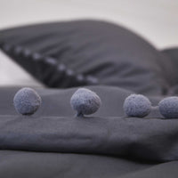 Pompom duvet cover Set