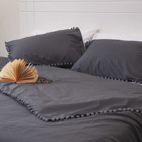 Pompom duvet cover Set