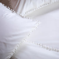 Pompom duvet cover Set