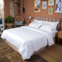 Box Embroidered Duvet cover set