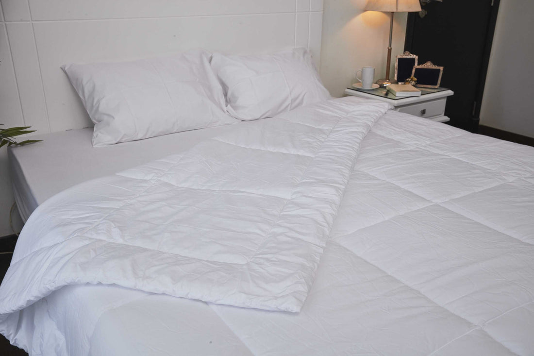 Blended feather duvet