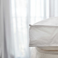 Fluffy imported feather alternative polydown topper