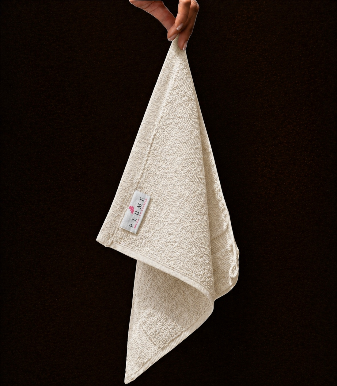 Premium Dobby square towel Color