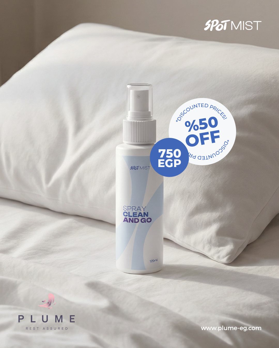 Plume x Spot mist offer