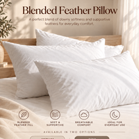 Blended feather Pillow