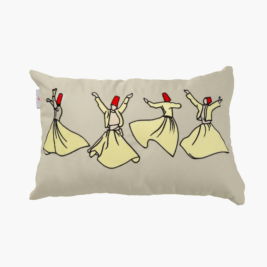 Embroidered dancing tanoura horizontal