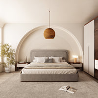 Aimee Grey Luxurious Bed