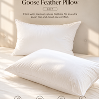 The super fluffy Goose Feather Pillow
