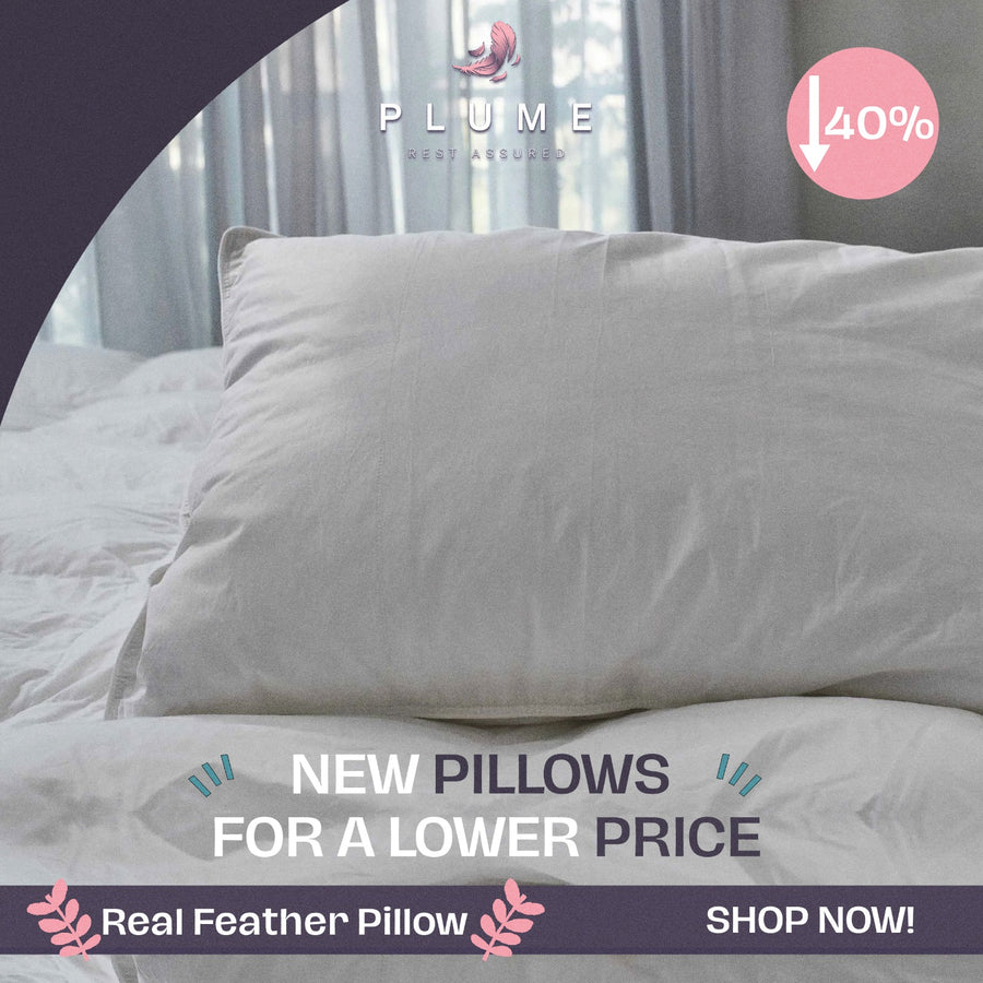 (Plume Select) Light Duck Feather Pillow