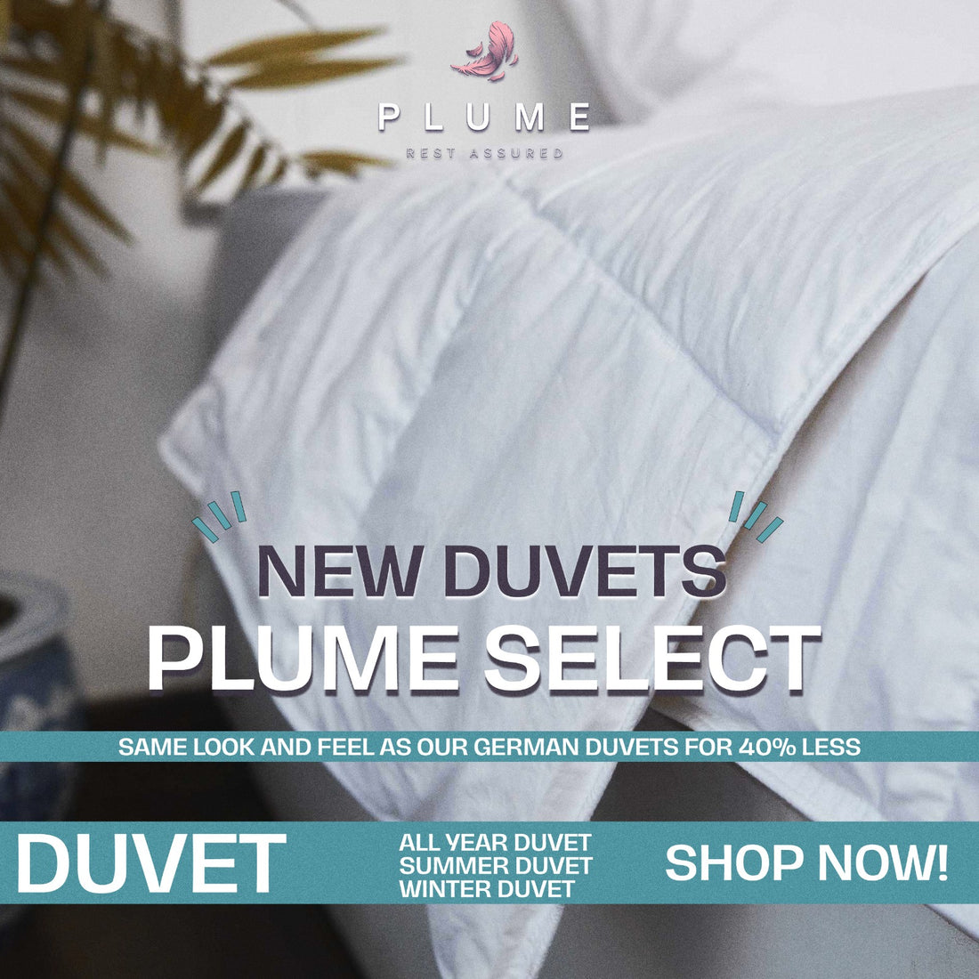 (Plume Select) Summer Duck Feather Duvet