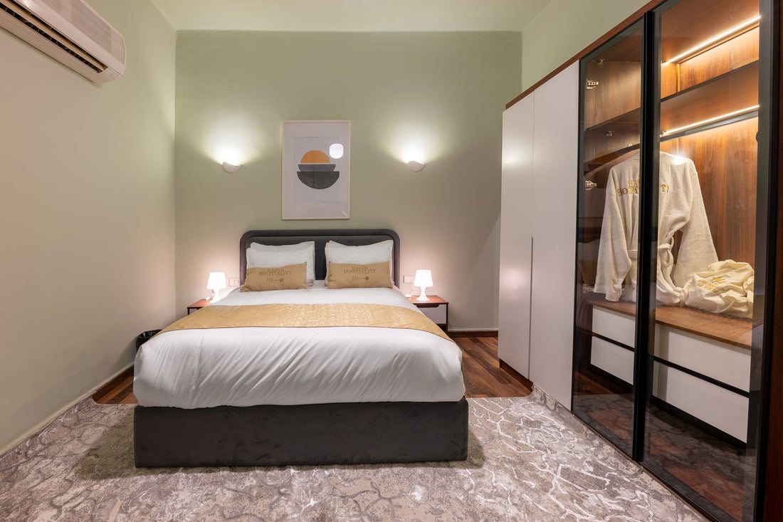 Aimee Grey Luxurious Bed