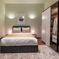 Aimee Grey Luxurious Bed