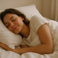 now put a woman sleeping on it comfortably