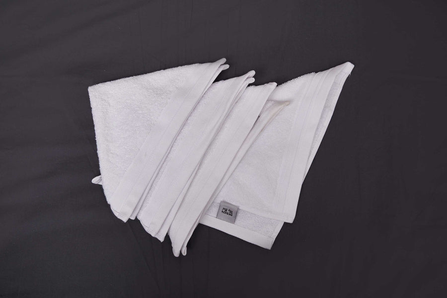 Premium line square dobby towel